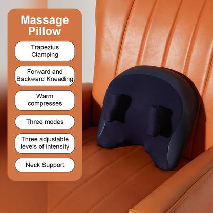 KentDO™ Trapezius Electric Massage Pillow – Deep Shiatsu Relief