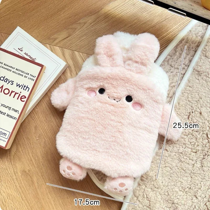 KentDO™ Hot Water Bottle – Plush Cozy Relief for Pain & Warmth