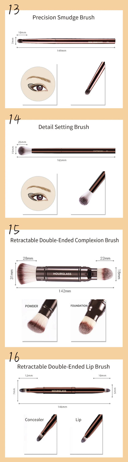 KentDO™ Hourglass Makeup Brush for Flawless Application