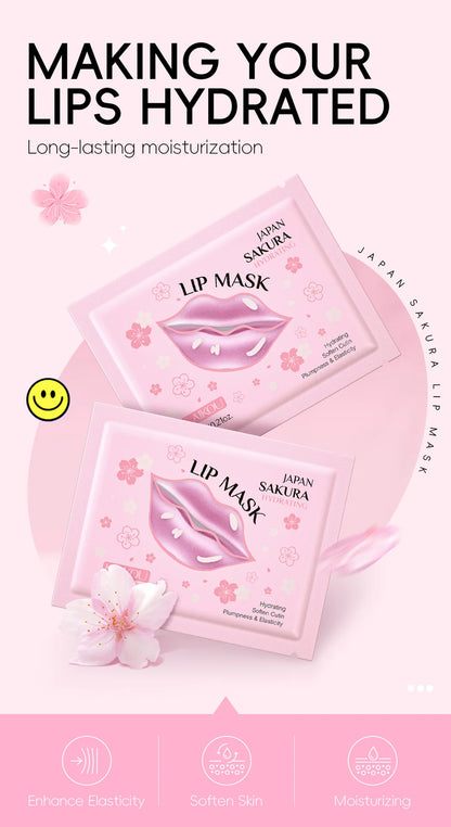 KentDO™ Cherry Blossom Lip Mask – Hydrating & Exfoliating Care
