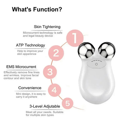 KentDO™ Microcurrent Facial Massager – Lift, Tighten & Glow