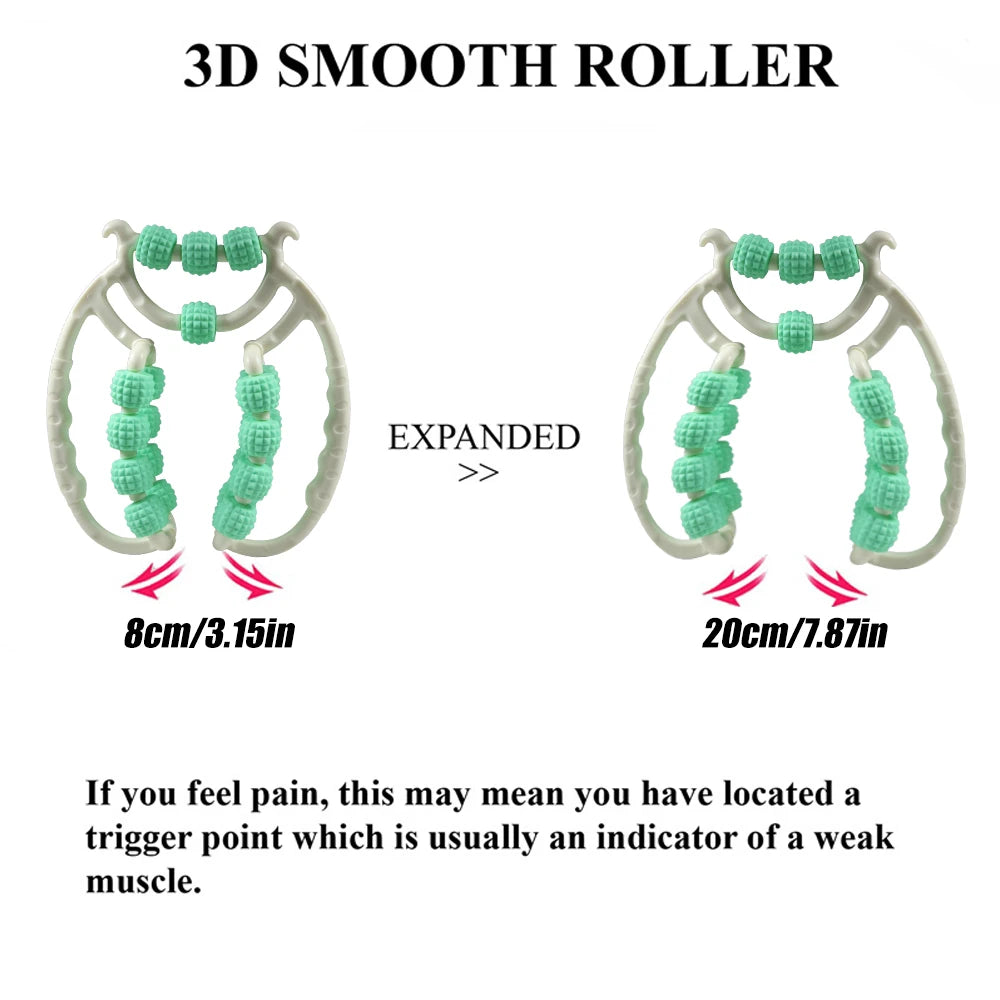 KentDO™ 20-Wheel Leg & Body Massager – Slim & Relax