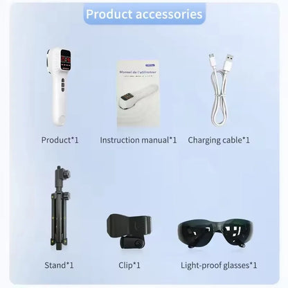 Handheld Red Light Therapy Device for Skin & Pain Relief