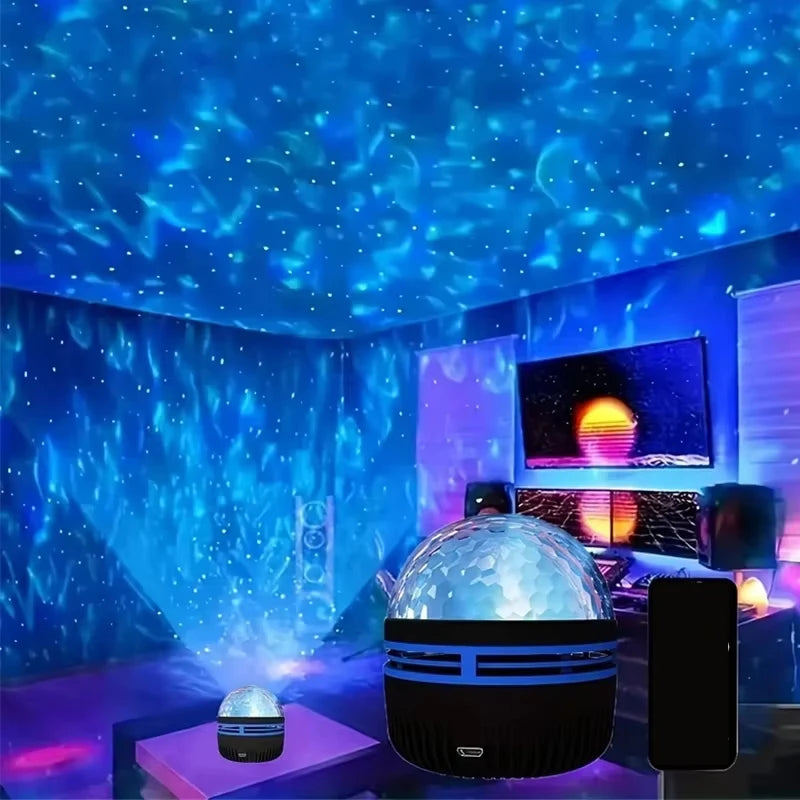 KentDO™ Starry Sky Projector – 7-Color LED Night Light