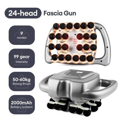 KentDO™ 42-Head Fascia Massage Gun – Deep Muscle Relief