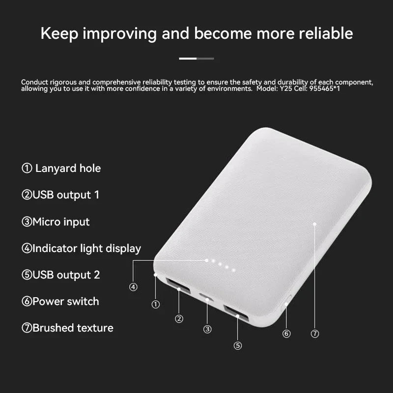 portable power bank winter use - KentDO