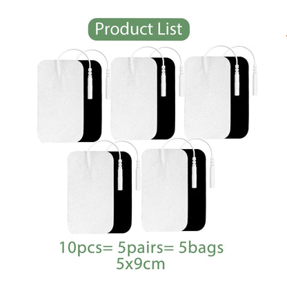 TENS Electrode Pads – Reusable Gel for Pain Relief