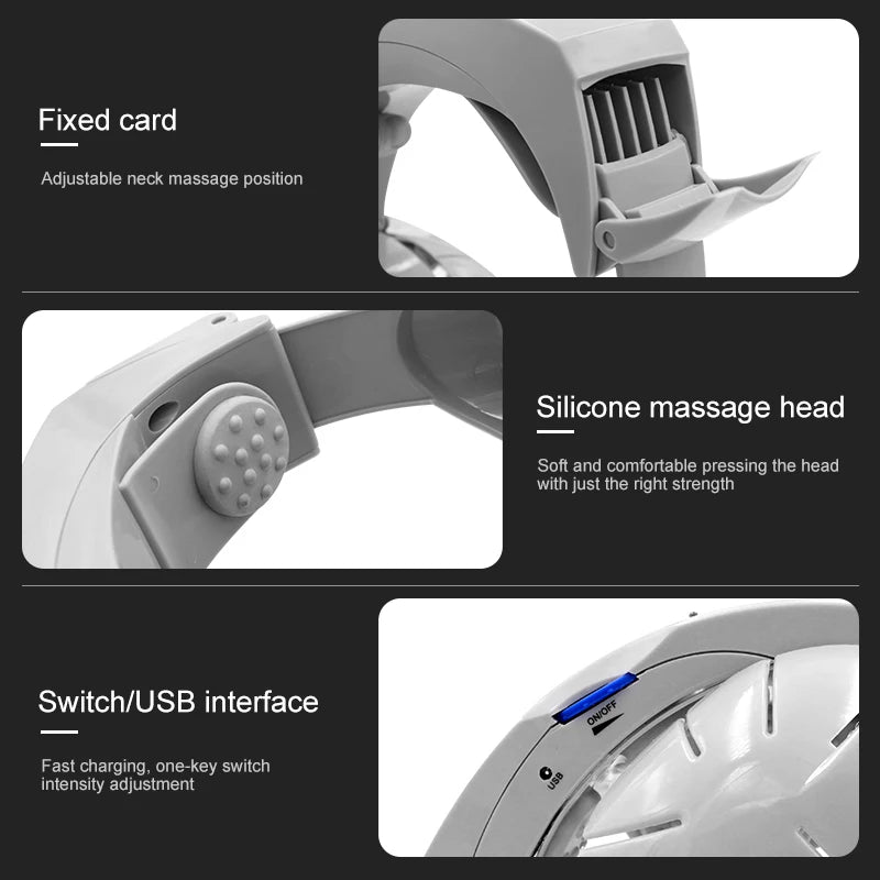 KentDO™ Electric Head Massager Helmet – Stress & Hair Care
