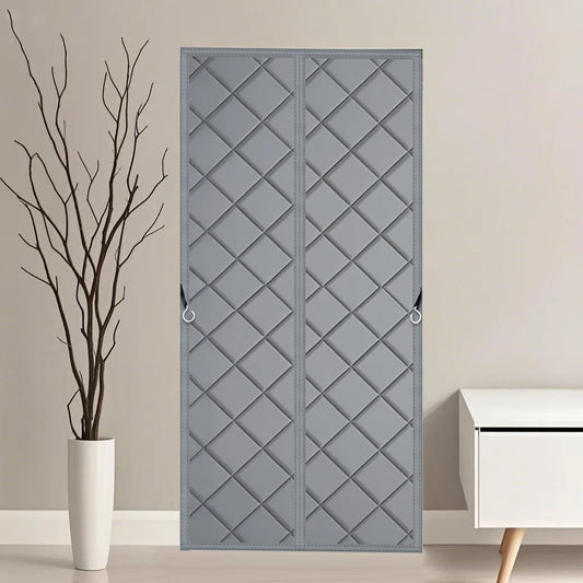 Winter Magnetic Insulated Door Curtain for Energy Saving