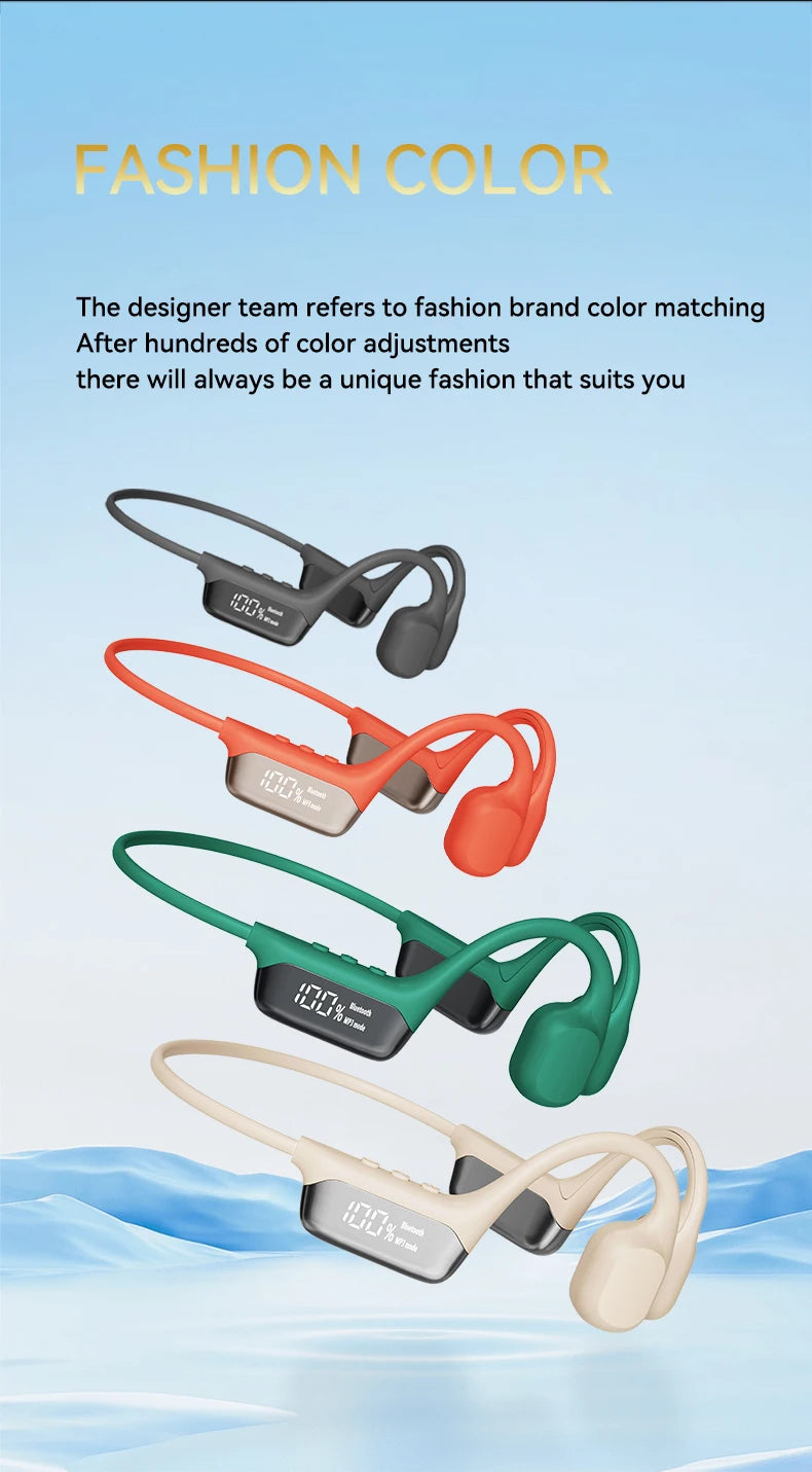 KentDO™ Bone Conduction Headphones – Waterproof Music Freedom