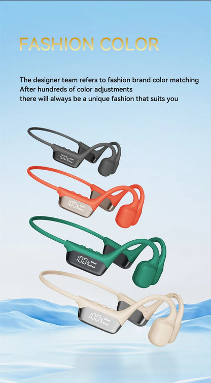 KentDO™ Bone Conduction Headphones – Waterproof Music Freedom