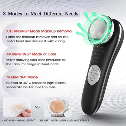 KentDO™ Ionic Facial Cleanser – LED & EMS Skin Rejuvenator
