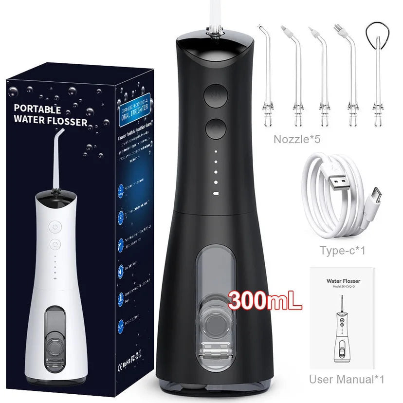 Portable Water Flosser – Deep Clean & Healthy Smile