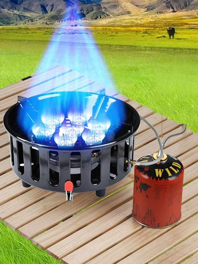 Portable Camping Gas Stove 19800W – Ultra Power Fast Cooking