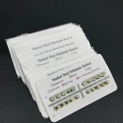 Dental Metal Brackets for Precise Orthodontic Alignment