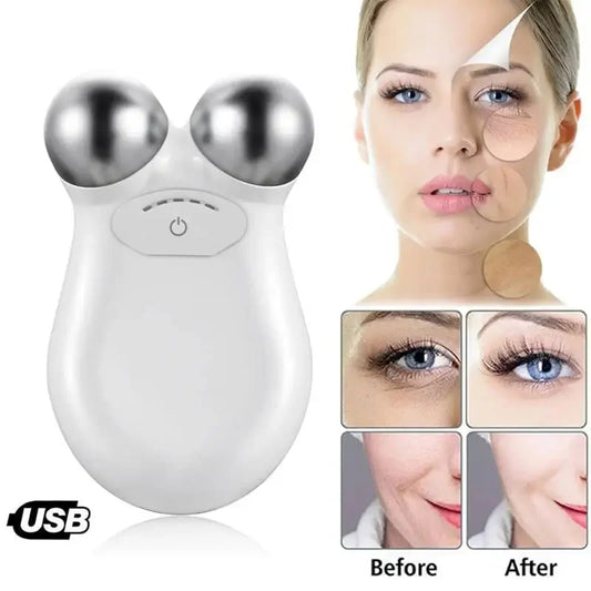 KentDO™ Microcurrent Facial Massager – Lift, Tighten & Glow