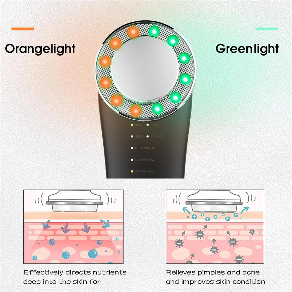 KentDO™ Ionic Facial Cleanser – LED & EMS Skin Rejuvenator