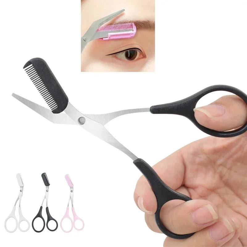 how to use eyebrow scissors - KentDO