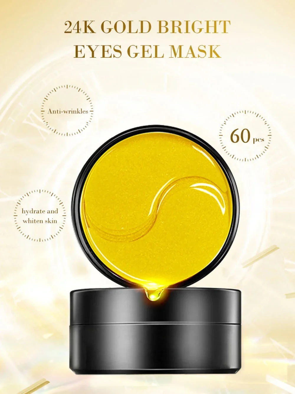 24k gold eye mask review - KentDO
