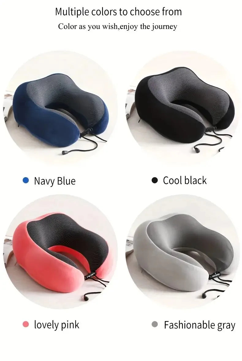 KentDO™ U-Shaped Travel Pillow – Ergonomic Neck Support Anywhere
