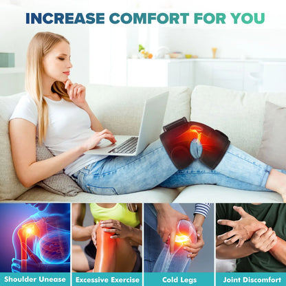 Knee Heating Massager with Vibration for Joint Pain Relief