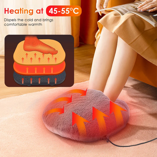 KentDO™ USB Electric Foot Warmer – Soft & Safe Heating Pad