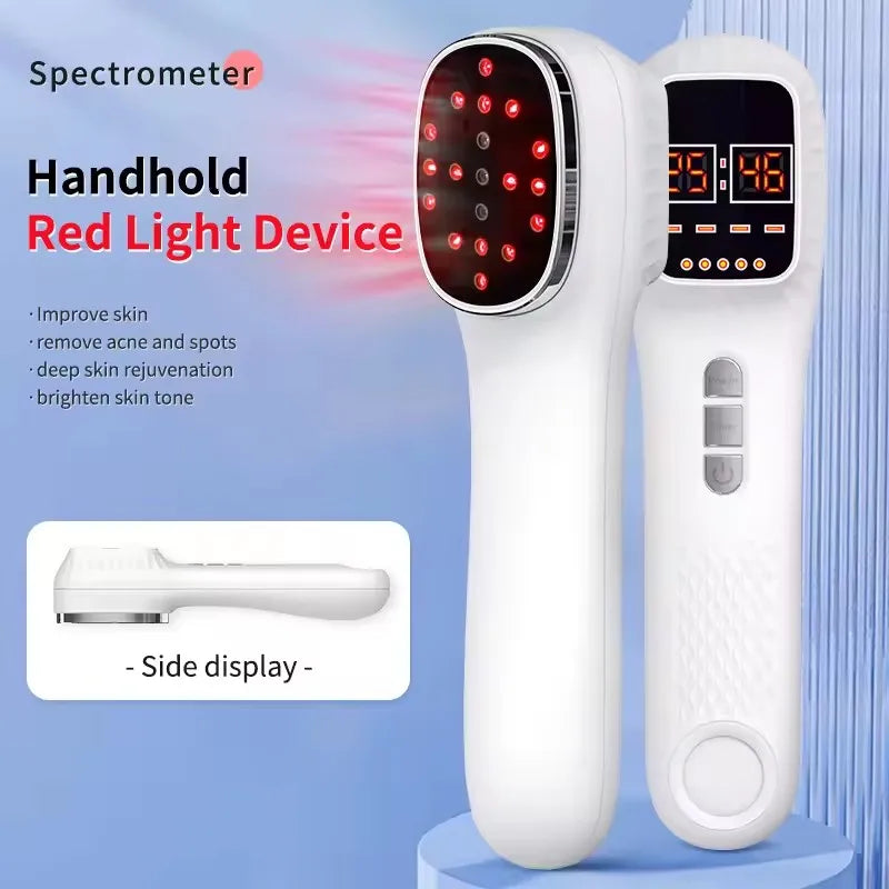 Handheld Red Light Therapy Device for Skin & Pain Relief
