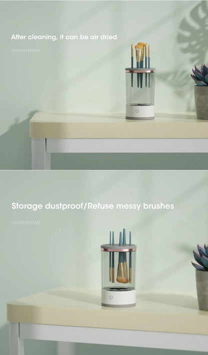 KentDO™ Electric Brush Cleaner – Fast, 3-in-1 Deep Cleaning