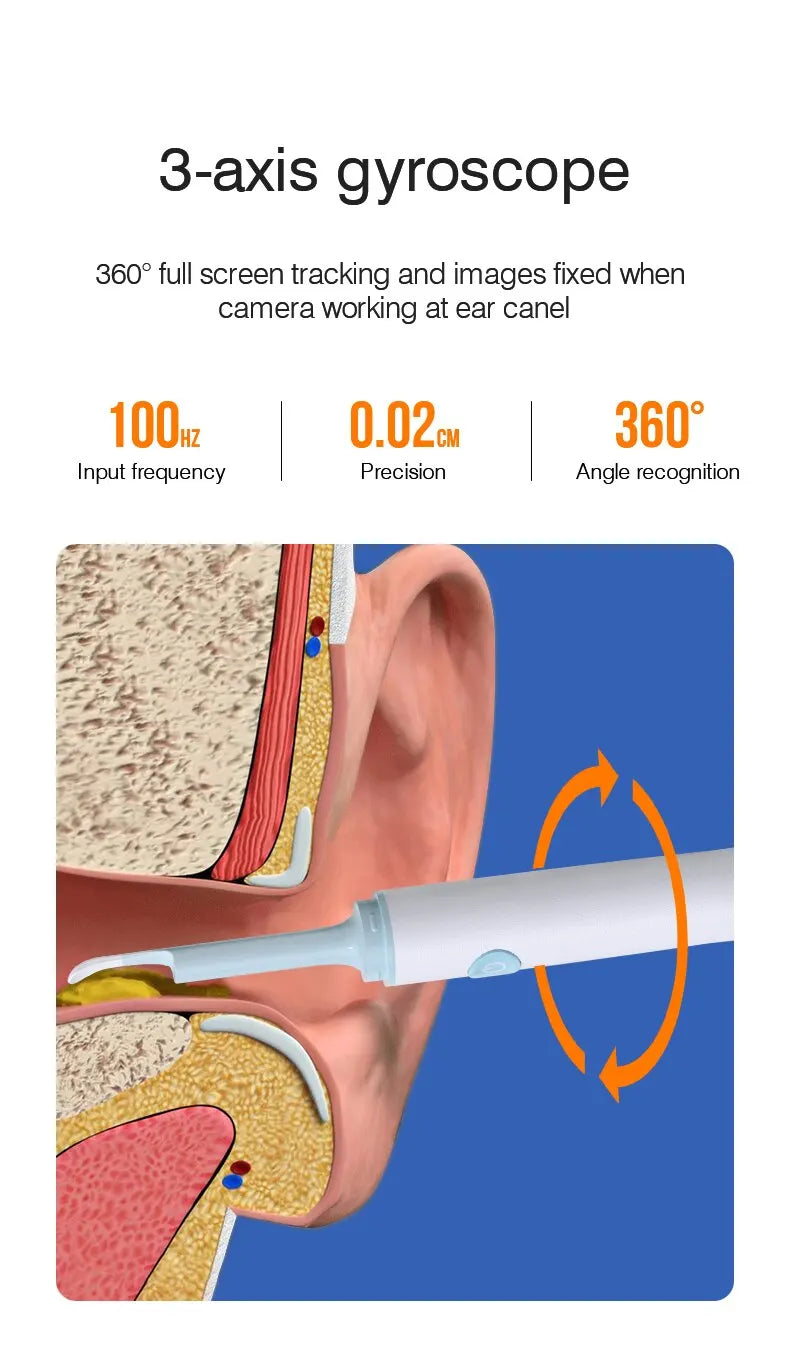 KentDO™ Wireless Visual Ear Cleaner