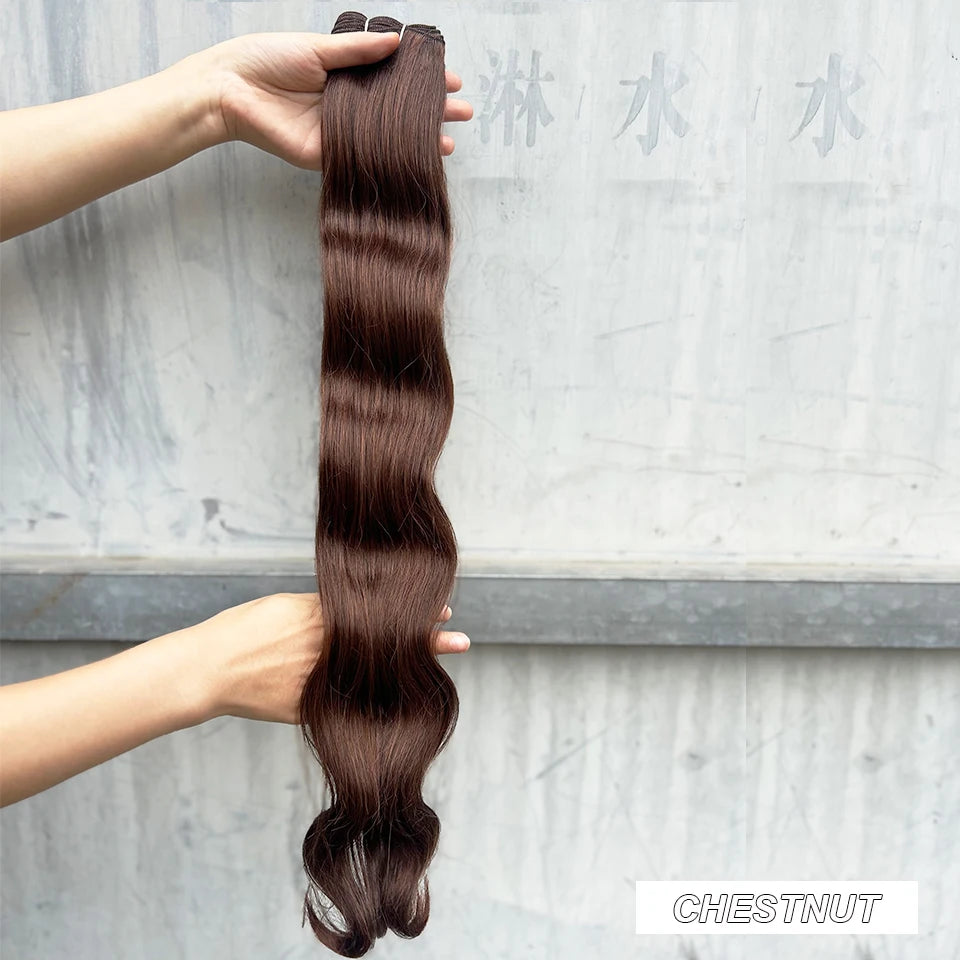 KentDO™ 30" Ombre Brown Body Wave Hair Extensions – Voluminous Look
