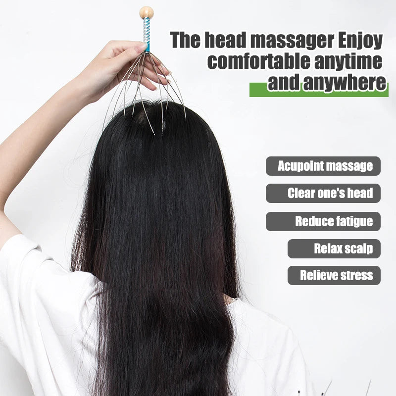 KentDO™ Octopus Scalp Massager – Stress Relief & Hair Care