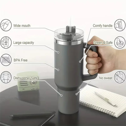 KentDO™ 40oz Tumbler – Keep Drinks Hot or Cold All Day