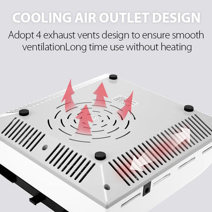 KentDO™ Nail Dust Collector – Powerful 80W Salon Vacuum