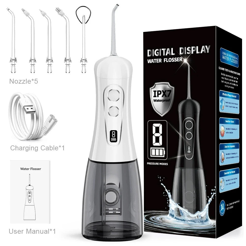 Portable Water Flosser – Deep Clean & Healthy Smile