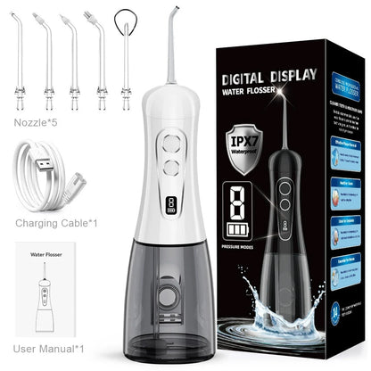 Portable Water Flosser – Deep Clean & Healthy Smile