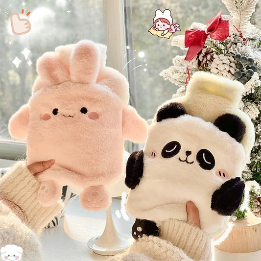 KentDO™ Hot Water Bottle – Plush Cozy Relief for Pain & Warmth