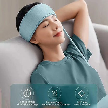 Electric Head Massager with Heat for Deep Scalp Relaxation