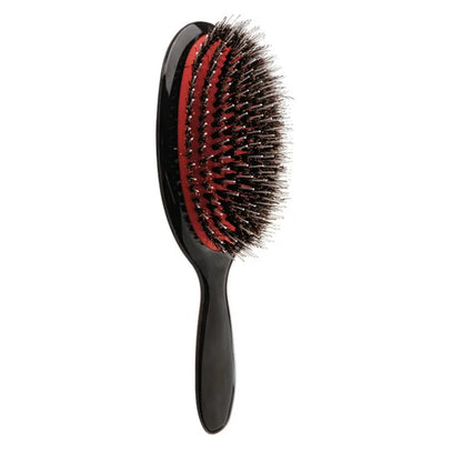 KentDO™ Luxury Boar Bristle Paddle Hair Brush – Anti-Static & Massage Comb