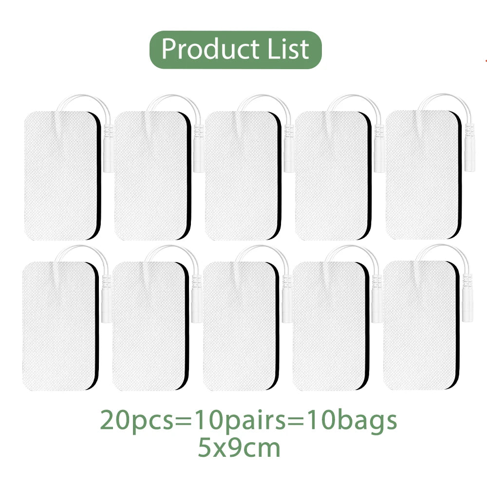 TENS Electrode Pads – Reusable Gel for Pain Relief