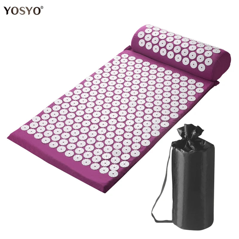 KentDO™ Yoga Massage Pads – Deep Neck, Back & Foot Relief