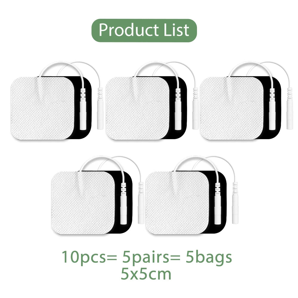 TENS Electrode Pads – Reusable Gel for Pain Relief