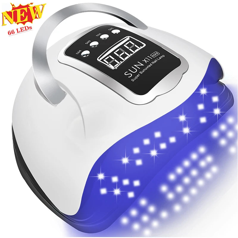 Acrylic Nail Kit with UV Lamp – 27 Colors Set