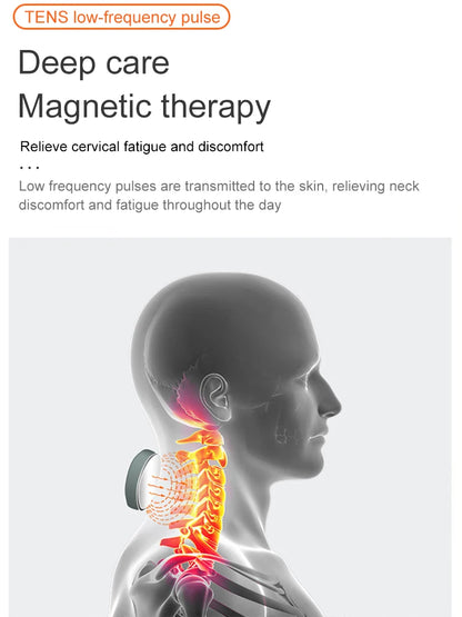 KentDO™ 4-Head Neck Massager with Heat & Vibration Relief