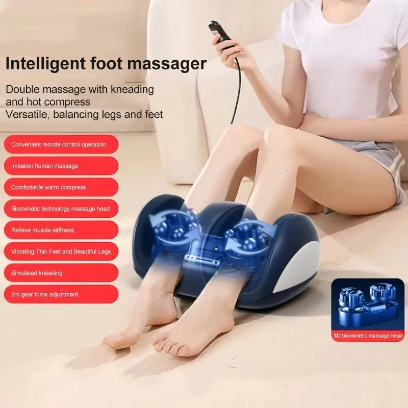 KentDO™ Electric Foot Massager – Deep Tissue Shiatsu Heat Relief