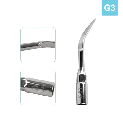 KentDO™ 5pcs Dental Ultrasonic Scaler Tips – Precision Cleaning