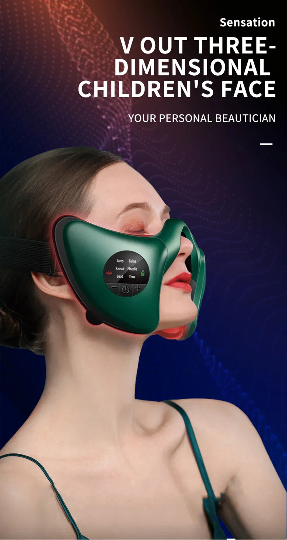 KentDO™ Microcurrent Face Massager for Lifting & Firming
