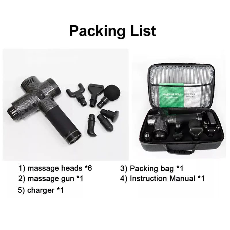 Fascial Massage Gun – Deep Tissue Pain Relief & Recovery