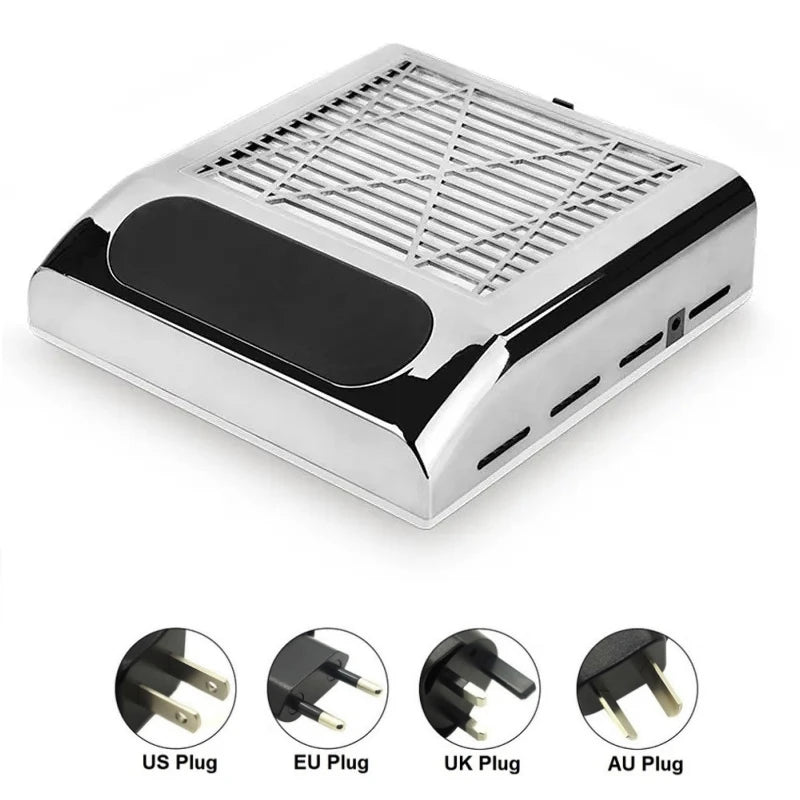 KentDO™ Nail Dust Collector – Powerful 80W Salon Vacuum