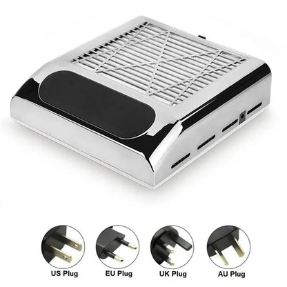 KentDO™ Nail Dust Collector – Powerful 80W Salon Vacuum