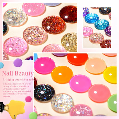 KentDO™ 7-Color Gel Nail Polish Set – Long-Lasting UV